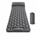 Matelas de Camping Gonflable Ultraléger avec Pompe à Pied Intégrée